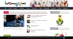Desktop Screenshot of informagiovanigiulianova.it